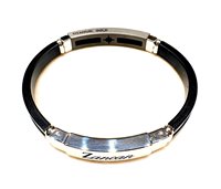 Bracelet Zancan Homme Eternity Titanium in Titane Diamante 0.15 Ct ETB160G - ETB160G
